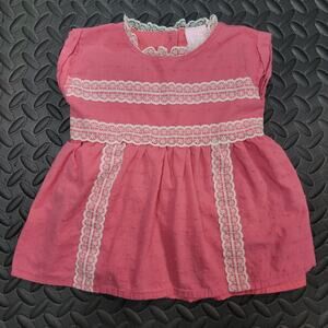 Dylan & Abby Girls Dress Lace Coquette Fairycore Cottagecore 6-9 Months